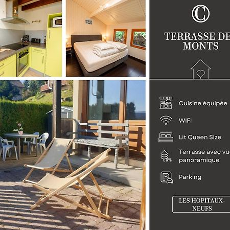 Terrasse Des Monts - Duplex Independant De Charme Les Hopitaux-Neufs Exterior foto